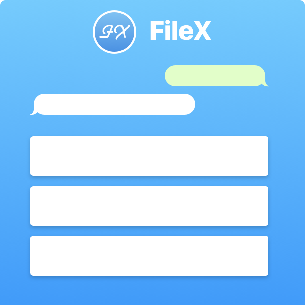 Проект FileX, разработанный в студии НоваВеб
